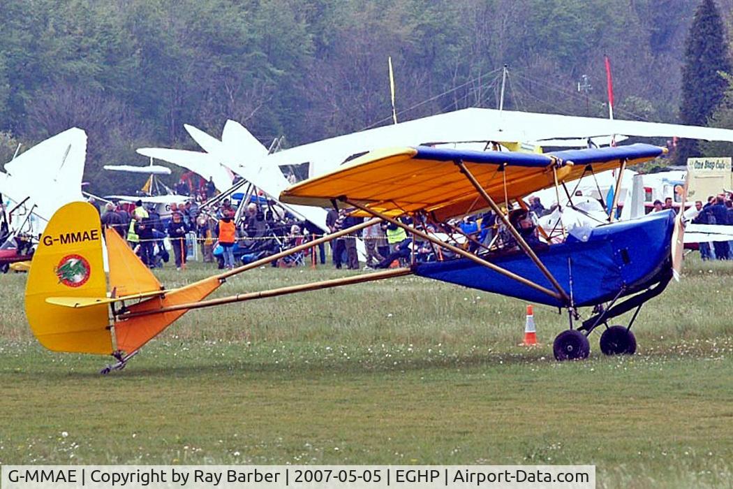 G-MMAE, 1983 Dragon Light Aircraft Dragon 200 C/N 005, BAF Dragon Srs.200 [005] Popham~G 05/05/2007