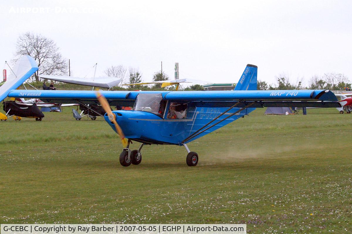 G-CEBC, 2006 ICP MXP-740 Savannah Jabiru(5) C/N BMAA/HB/503, I.C.P. MXP-740 Savannah [BMAA/HB/503] Popham~G 05/05/2007