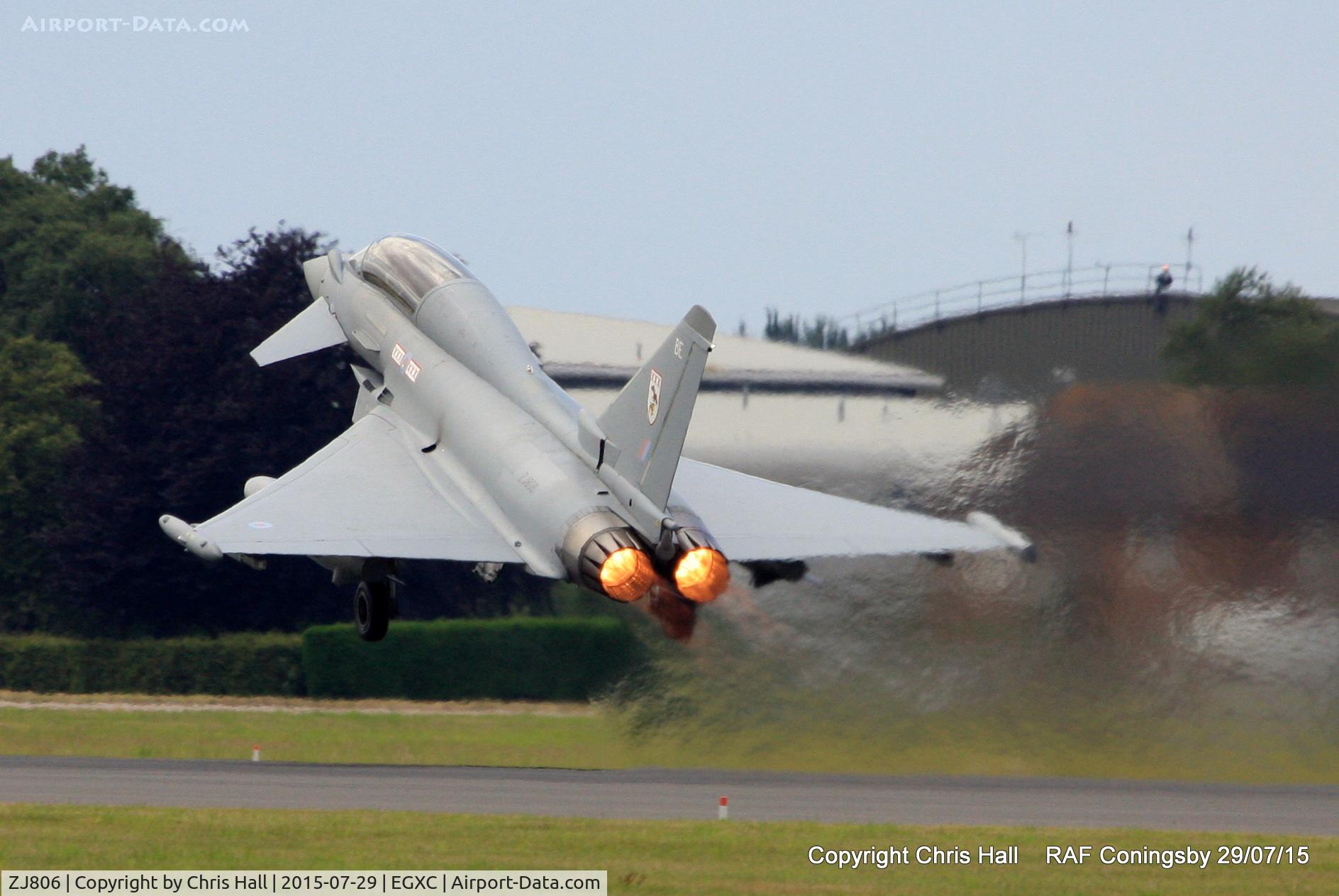 ZJ806, Eurofighter EF-2000 Typhoon T1 C/N 0023/BT007, RAF 29(R) Sqn