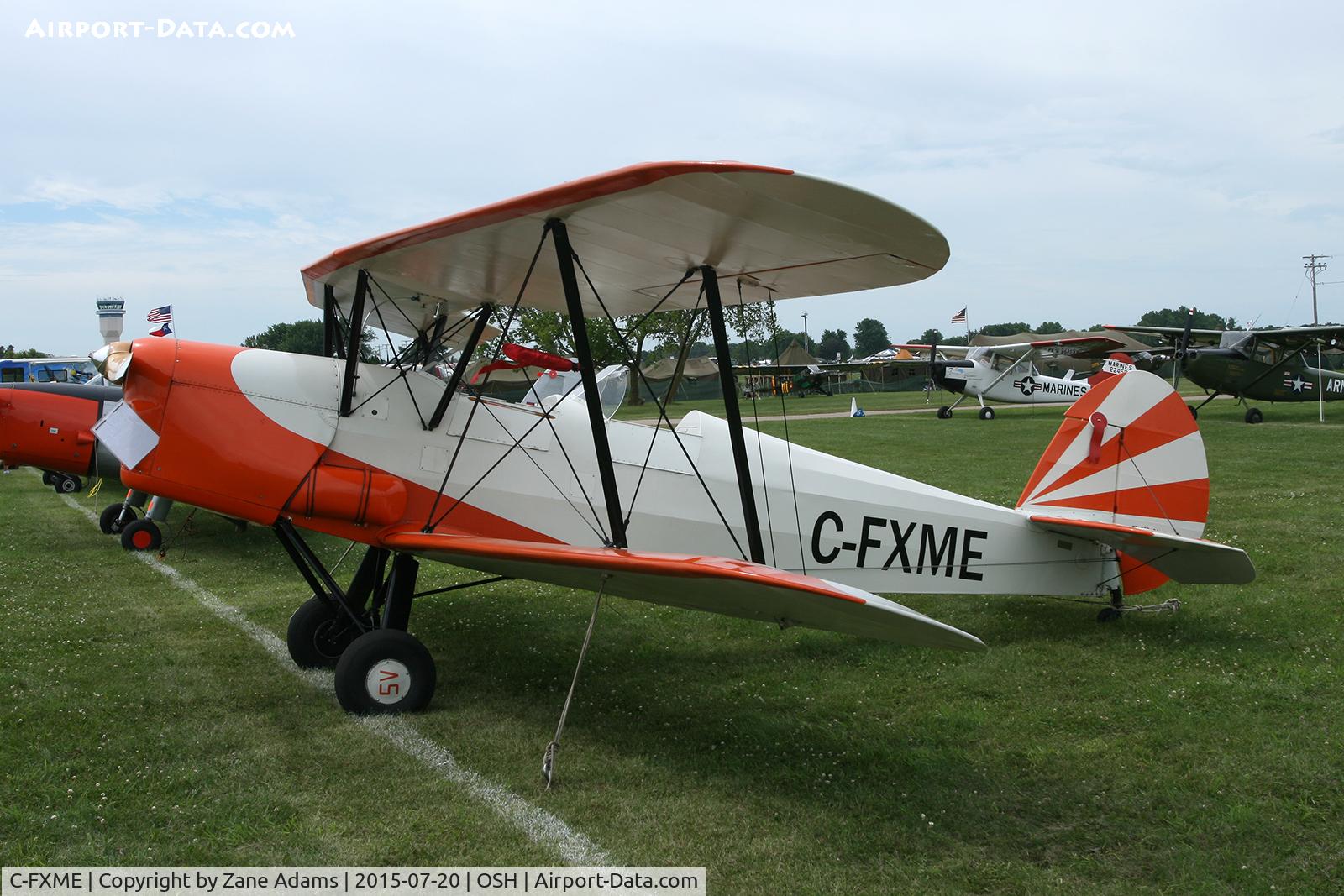 C-FXME, 2007 Stampe-Vertongen SV-4C C/N 633, 2015 EAA AirVenture - Oshkosh, Wisconsin