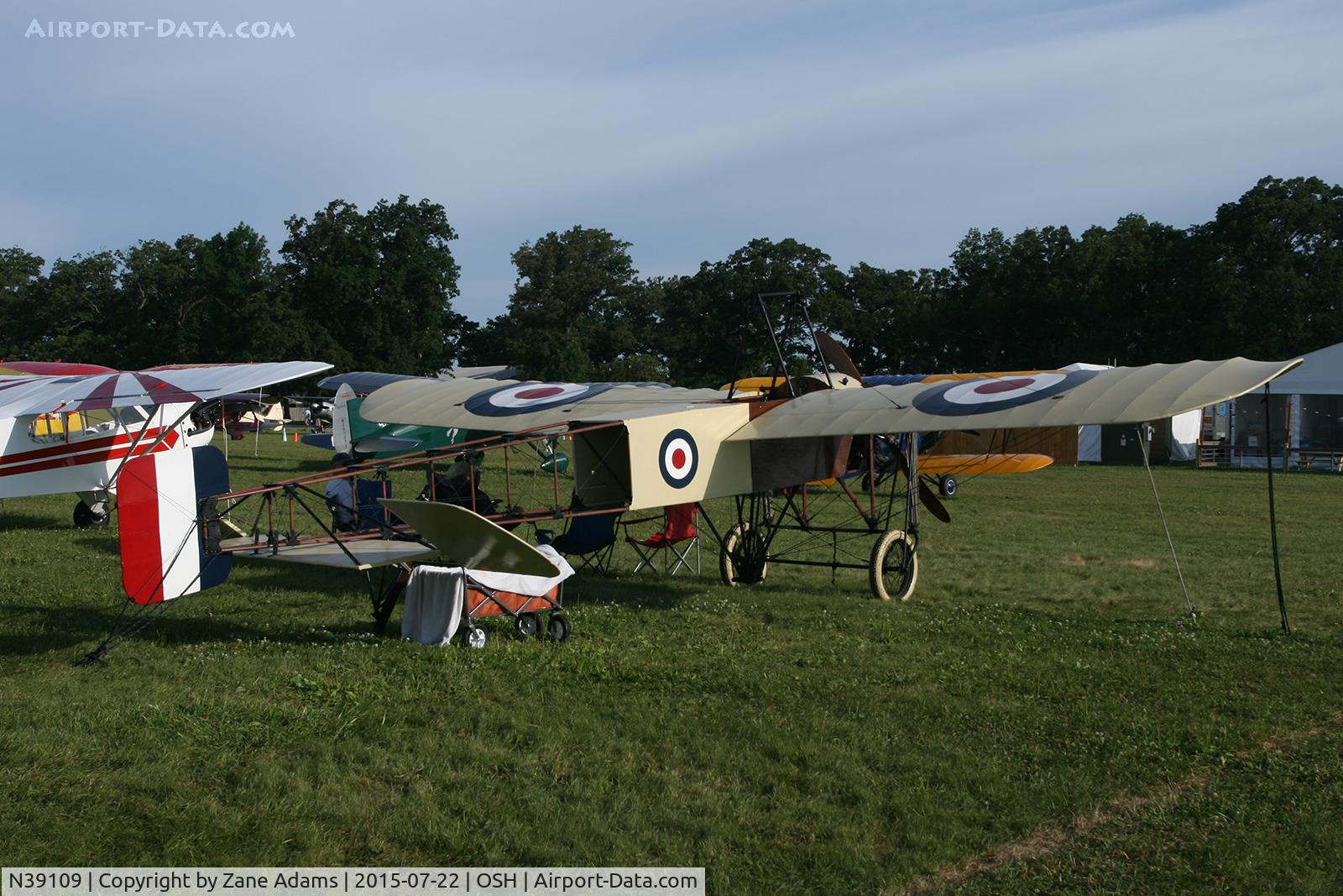 N39109, 2009 Bleriot XI Replica C/N AB3, 2015 EAA AirVenture - Oshkosh, Wisconsin