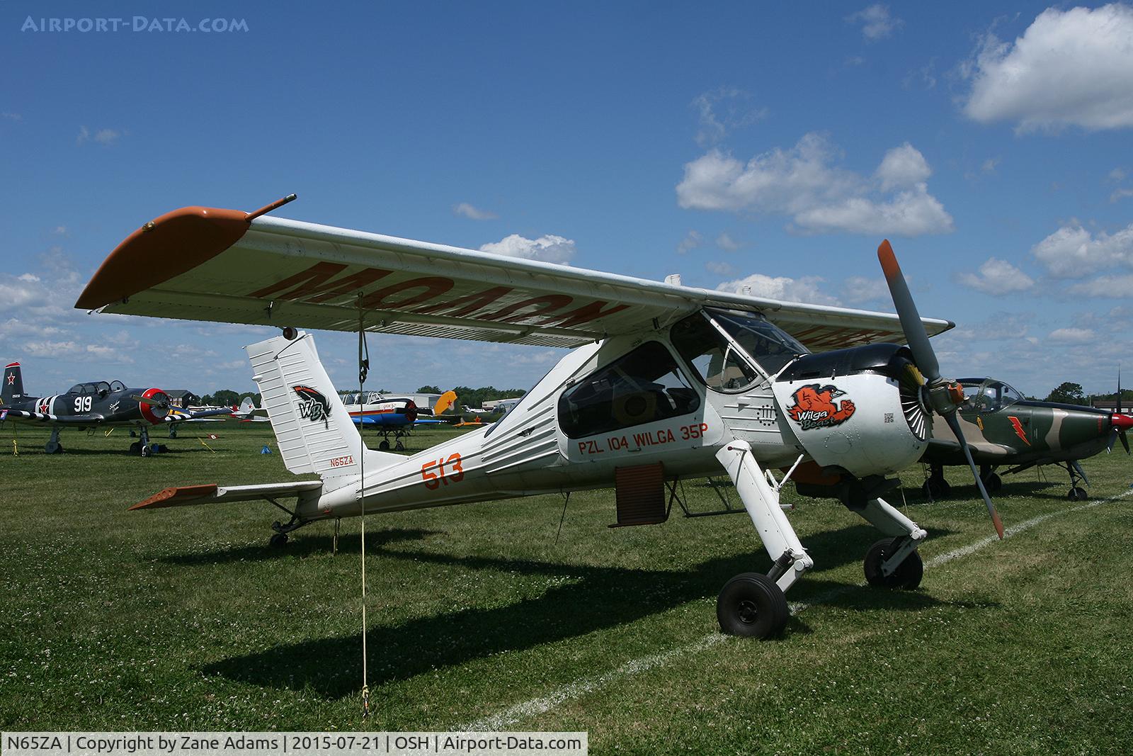 N65ZA, 1984 PZL-Okecie PZL-104 Wilga 35A C/N 18830758, 2015 EAA AirVenture - Oshkosh, Wisconsin