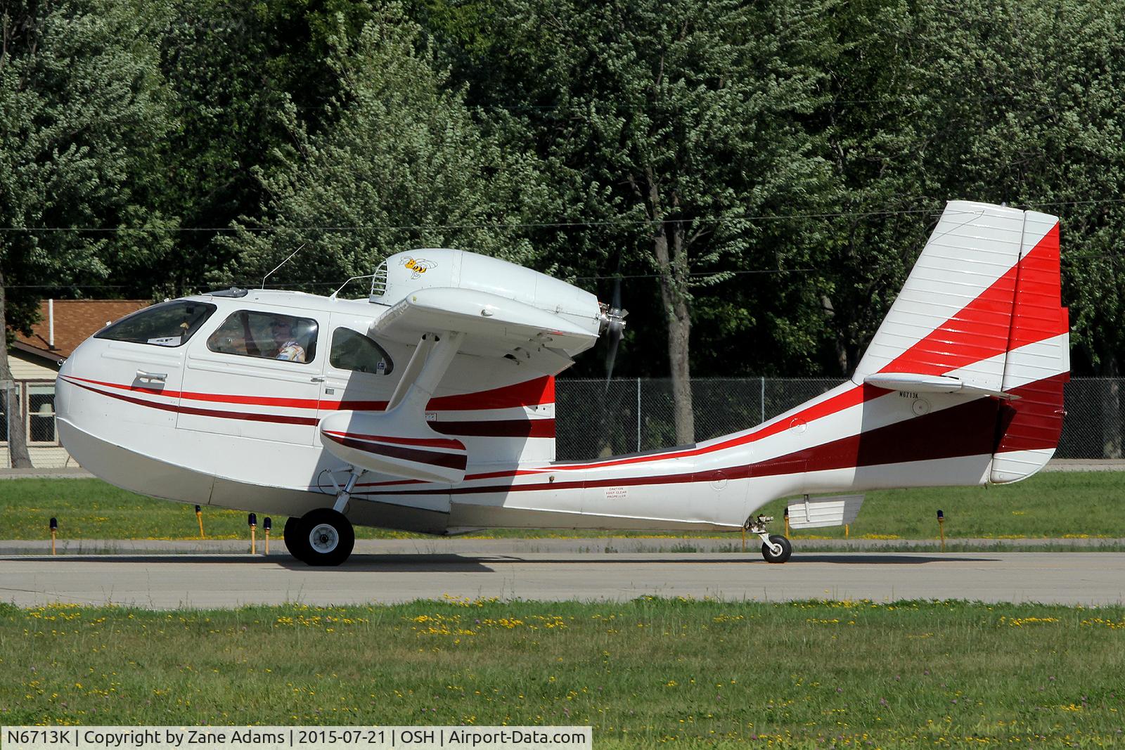 N6713K, 1947 Republic RC-3 Seabee C/N 996, 2015 EAA AirVenture - Oshkosh, Wisconsin