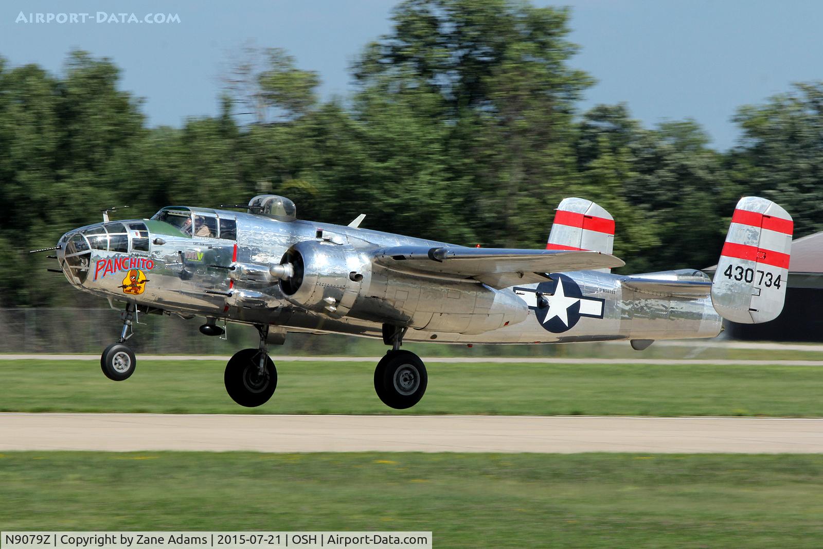 N9079Z, 1944 North American TB-25N Mitchell C/N 108-34009, 2015 EAA AirVenture - Oshkosh, Wisconsin