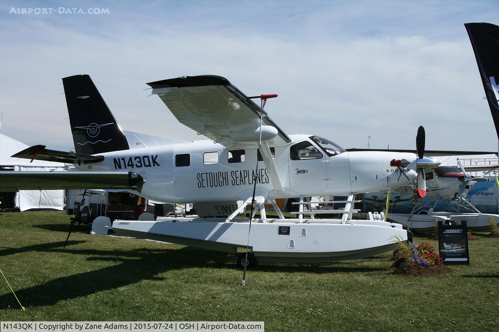 N143QK, 2015 Quest Kodiak 100 C/N 100-0143, 2015 EAA AirVenture - Oshkosh, Wisconsin