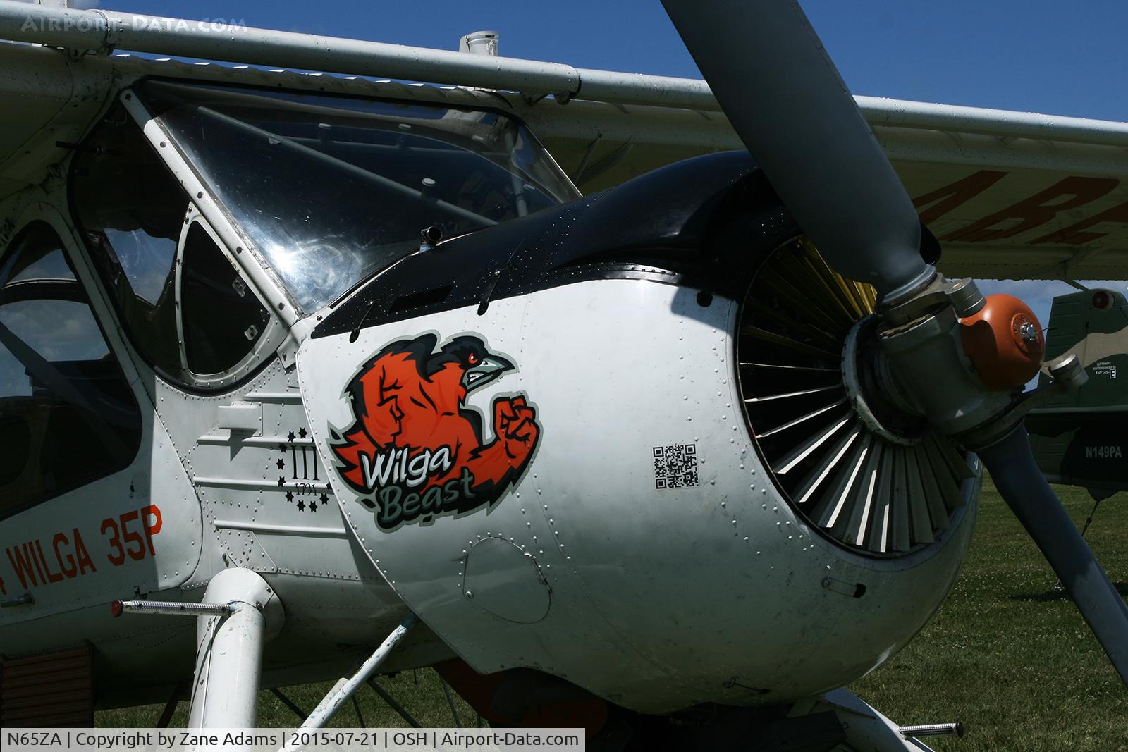 N65ZA, 1984 PZL-Okecie PZL-104 Wilga 35A C/N 18830758, 2015 EAA AirVenture - Oshkosh, Wisconsin