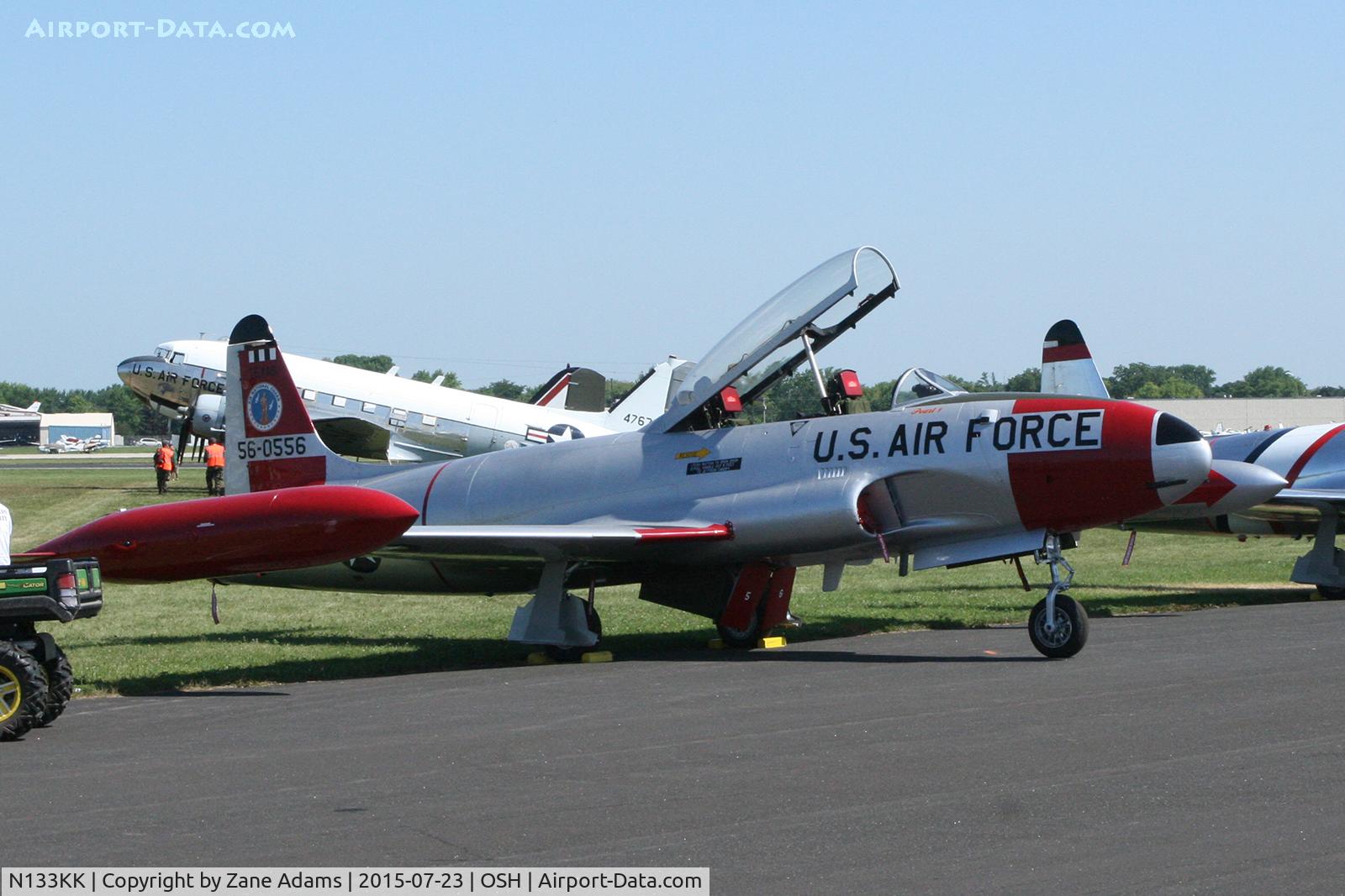 N133KK, Canadair T-33AN Silver Star 3 C/N T33-556, 2015 EAA AirVenture - Oshkosh, Wisconsin