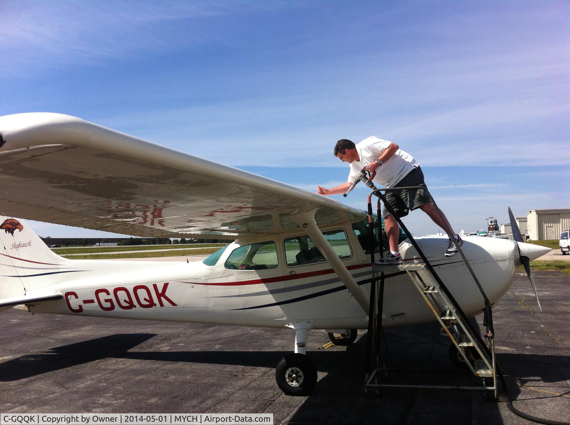 C-GQQK, 1979 Cessna 172N Skyhawk C/N 17272829, C-GQQK In the Bahamas