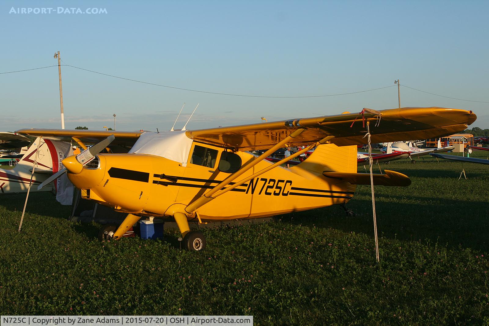 N725C, 1947 Stinson 108-3 Voyager C/N 108-3725, 2015 EAA AirVenture - Oshkosh, Wisconsin