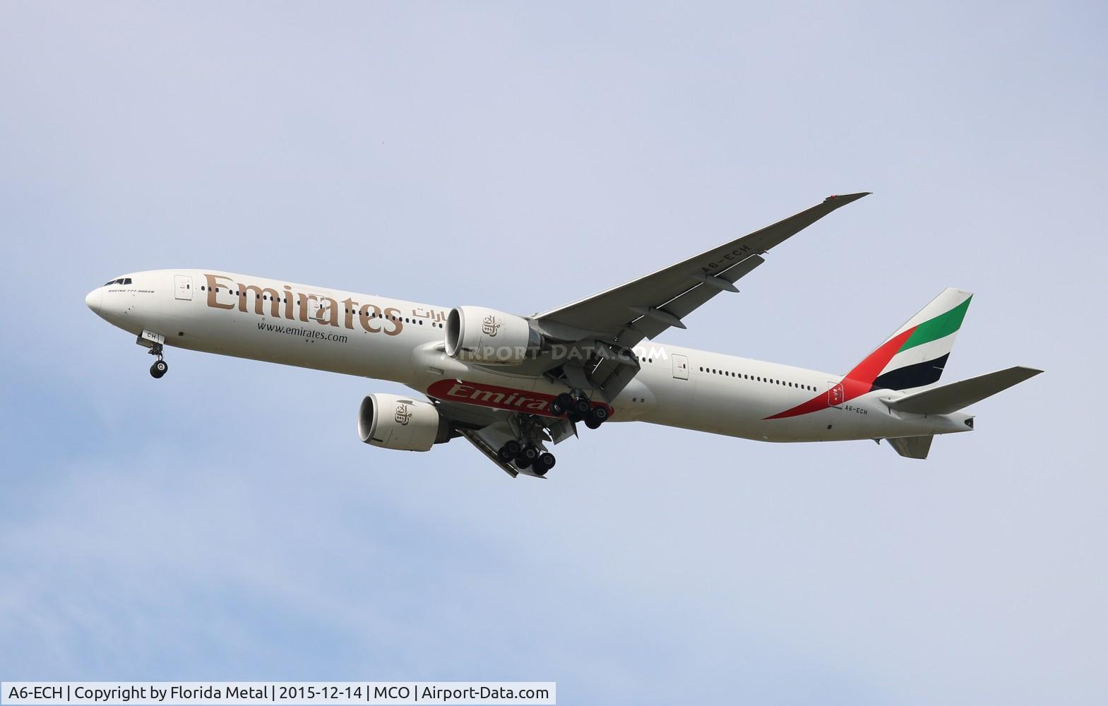 A6-ECH, 2008 Boeing 777-31H/ER C/N 35581, Emirates 777-300