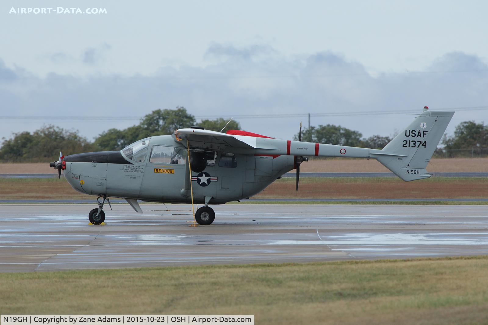 N19GH, 1967 Cessna O-2A Super Skymaster C/N 337M-0080, At Denton Municipal Airport