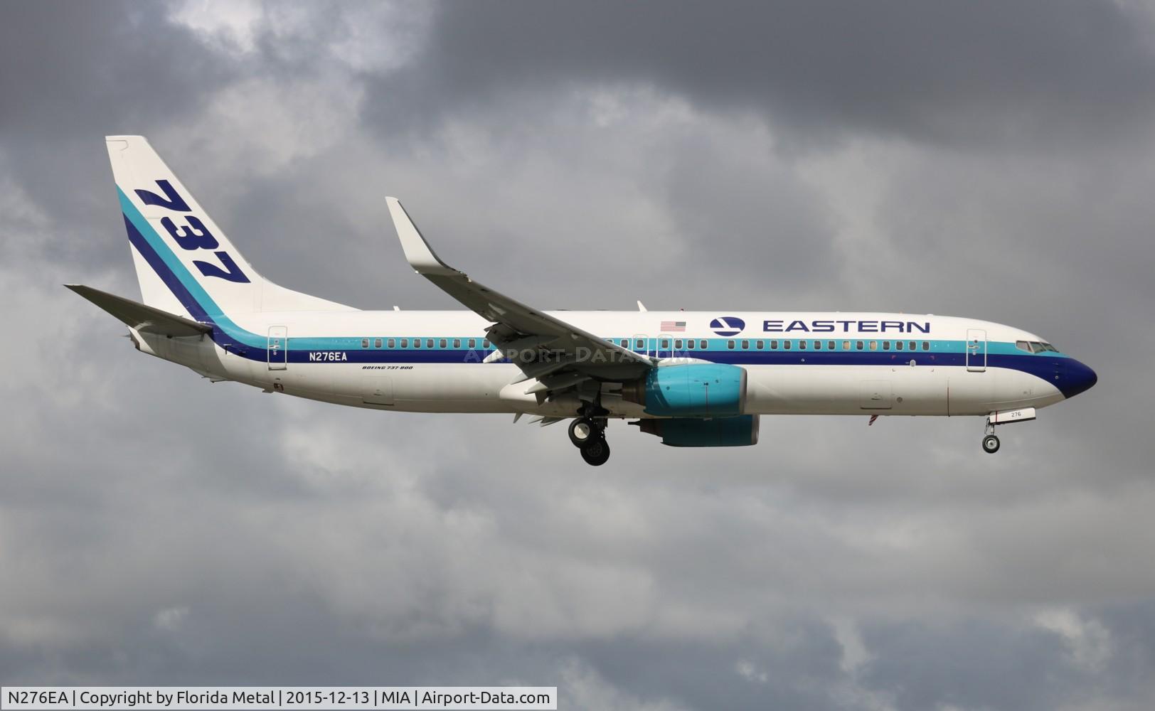 N276EA, 2006 Boeing 737-8AL C/N 35070, Eastern