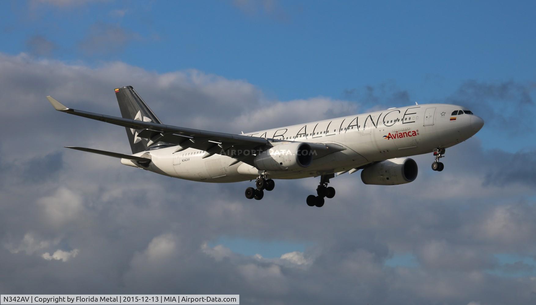 N342AV, 2012 Airbus A330-243 C/N 1342, Star Alliance