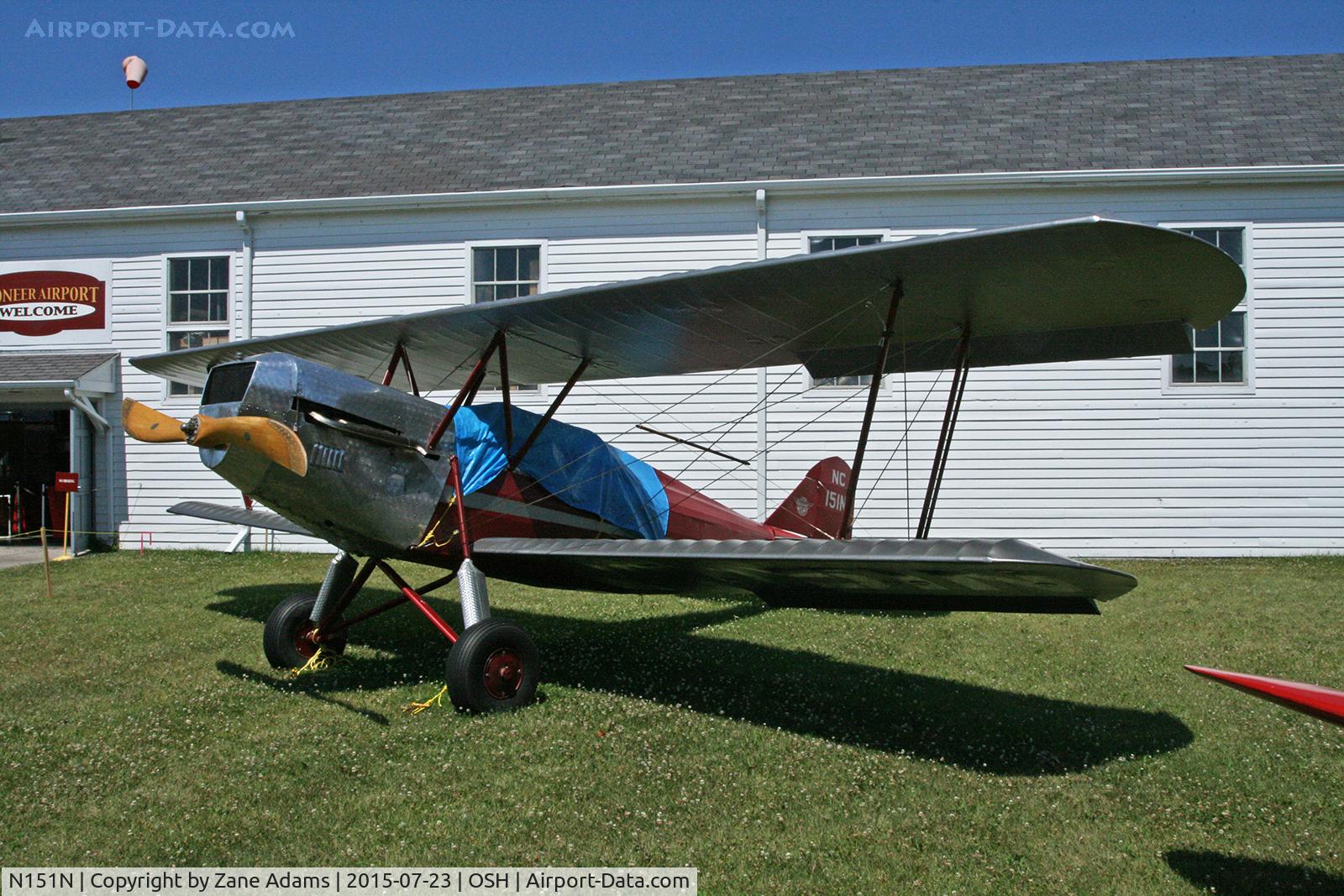 N151N, 1929 Pheasant H-10 C/N 136, 2015 - EAA AirVenture - Oshkosh Wisconsin.