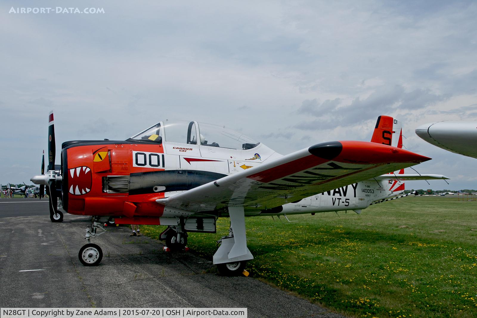 N28GT, 1955 North American T-28C Trojan C/N 226-1 (140053), 2015 EAA AirVenture - Oshkosh Wisconsin