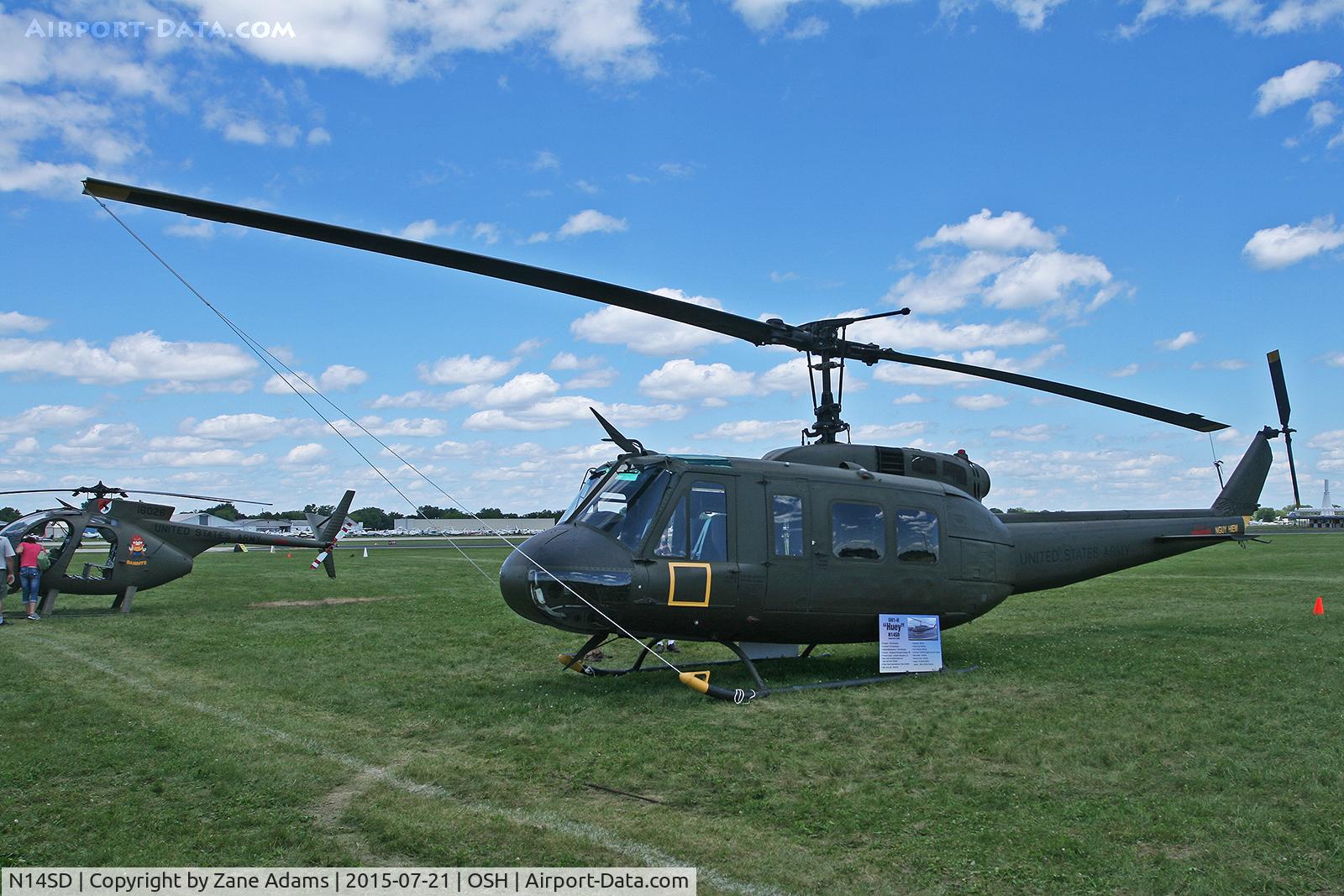 N14SD, 1967 Bell UH-1H Iroquois C/N 4027, 2015 EAA AirVenture - Oshkosh Wisconsin
