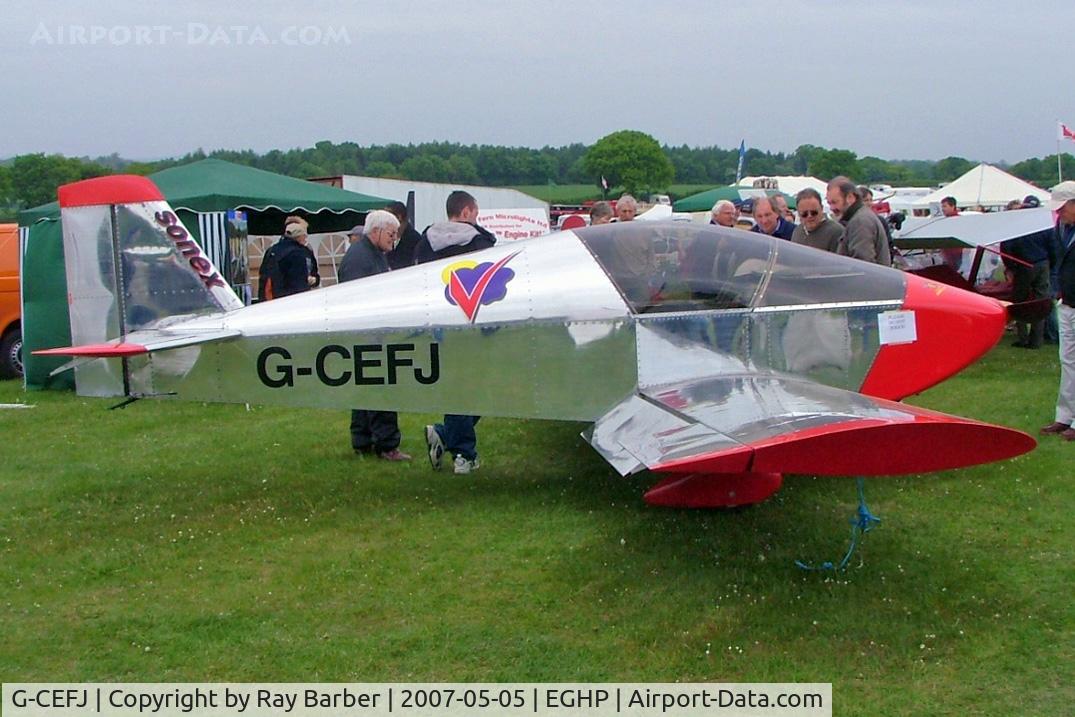 G-CEFJ, 2006 Sonex Sonex C/N PFA 337-14518, Sonex [PFA 337-14518] Popham~G 05/05/2007