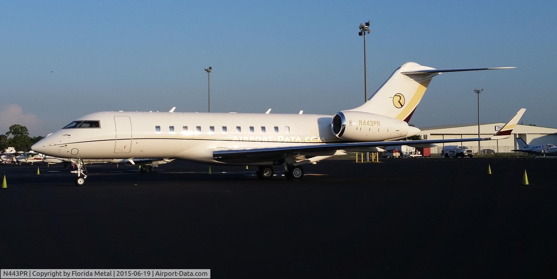 N443PR, 2012 Bombardier BD-700-1A11 Global 5000 C/N 9520, Global 5000