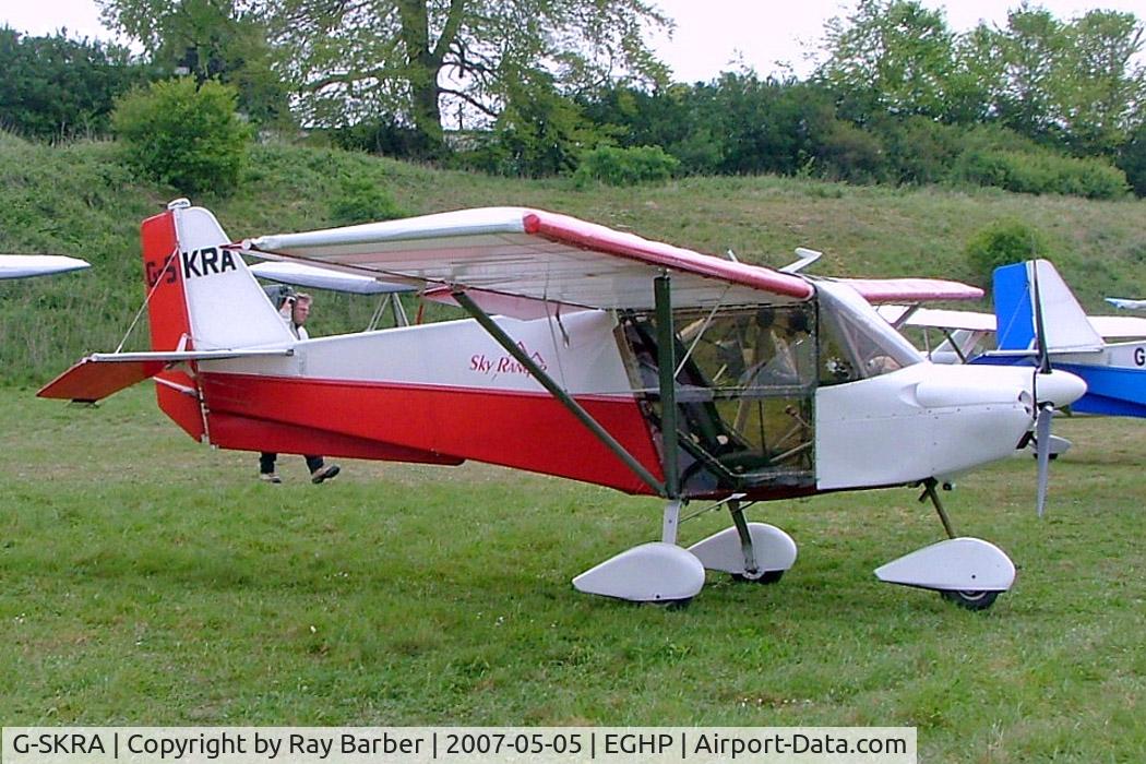 G-SKRA, 2005 Best Off Skyranger 912(2) C/N BMAA/HB/458, Best Off Skyranger 912(2) [BMAA/HB/458] Popham~G 05/05/2007. Earlier scheme no design on the nose.