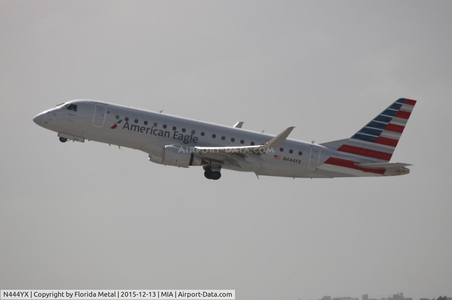 N444YX, 2015 Embraer 175LR (ERJ-170-200LR) C/N 17000453, American Eagle