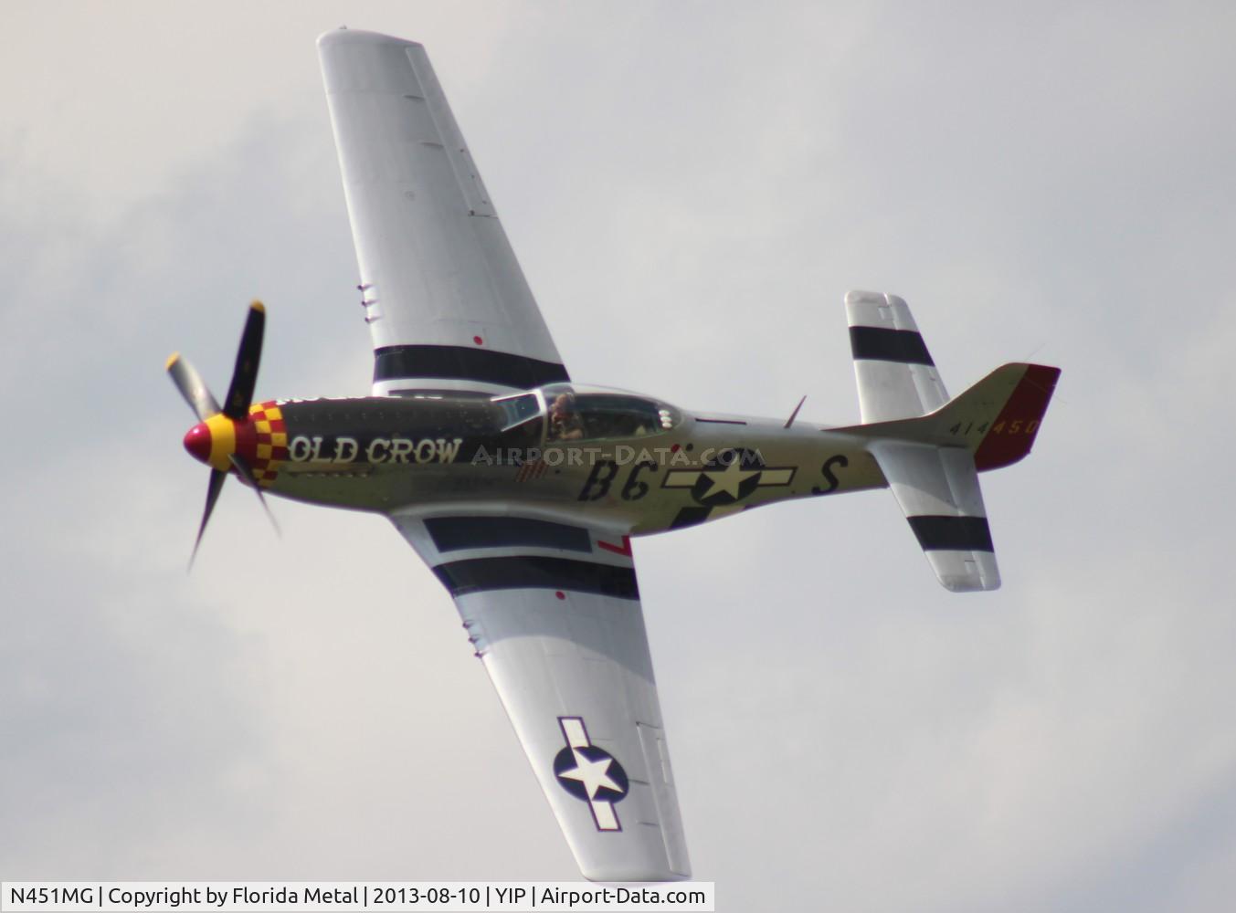 N451MG, 1944 North American P-51D Mustang C/N 44-74774, Old Crow