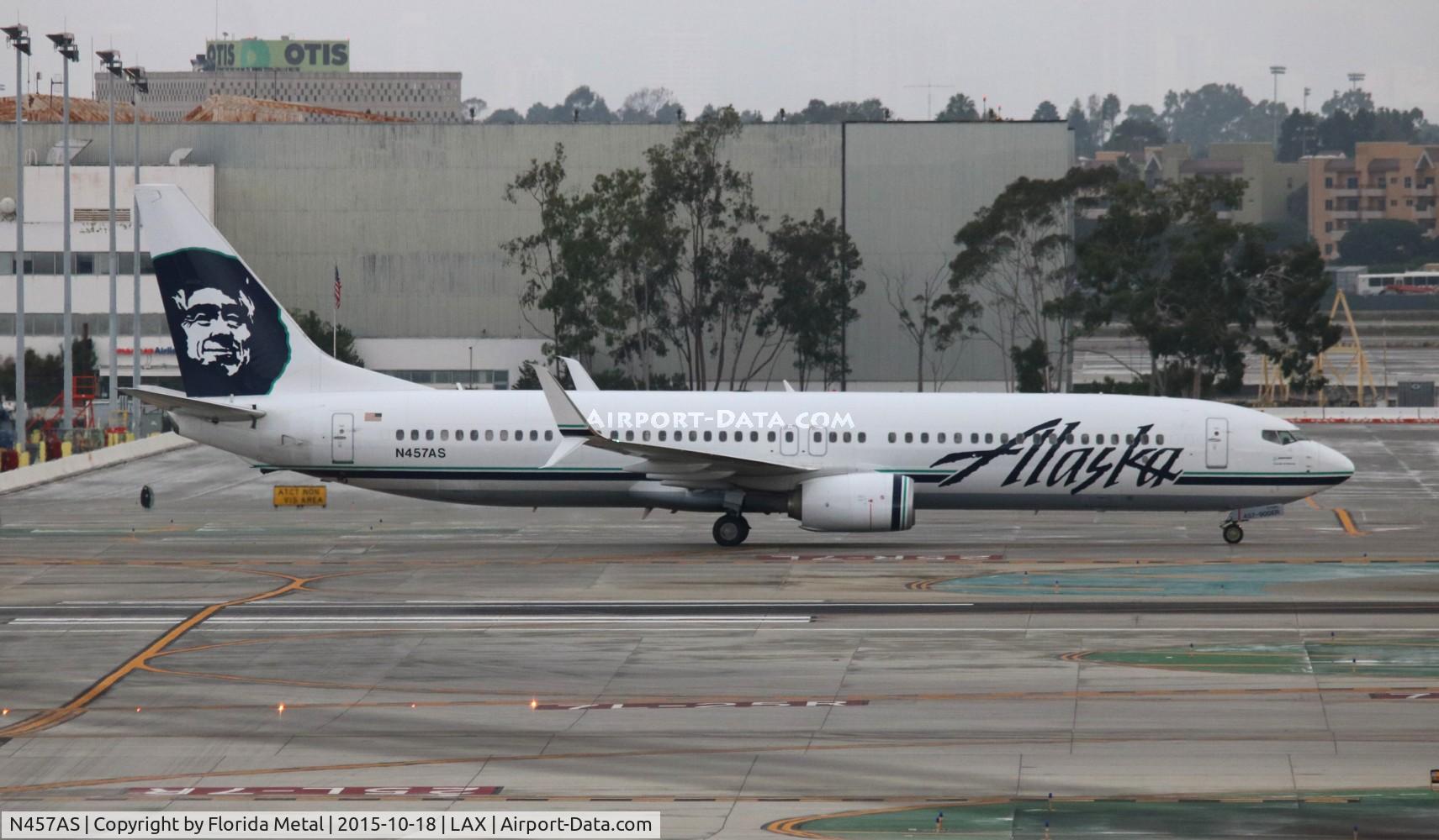 N457AS, 2014 Boeing 737-900/ER C/N 36355, Alaska