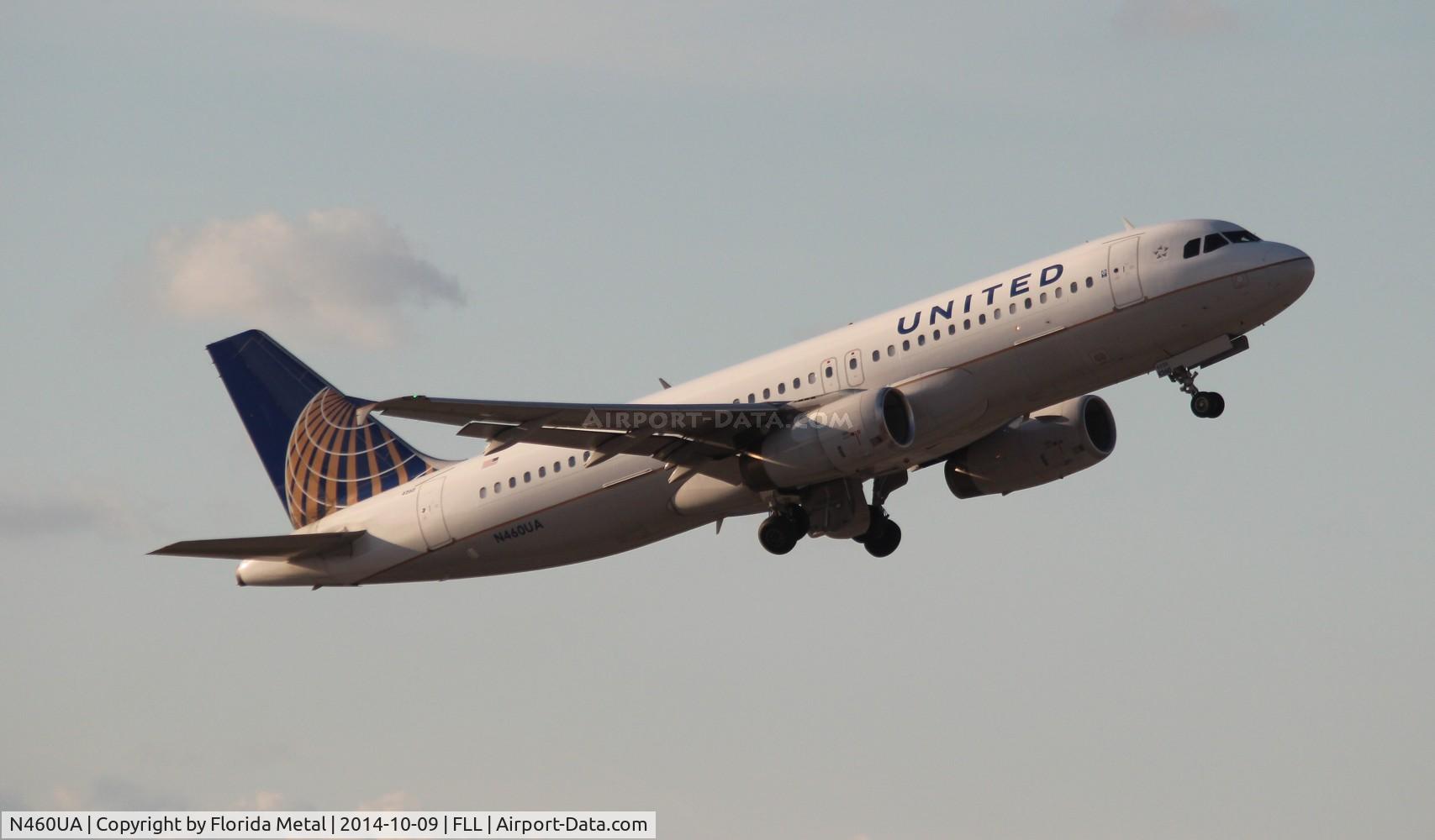 N460UA, 2000 Airbus A320-232 C/N 1248, United