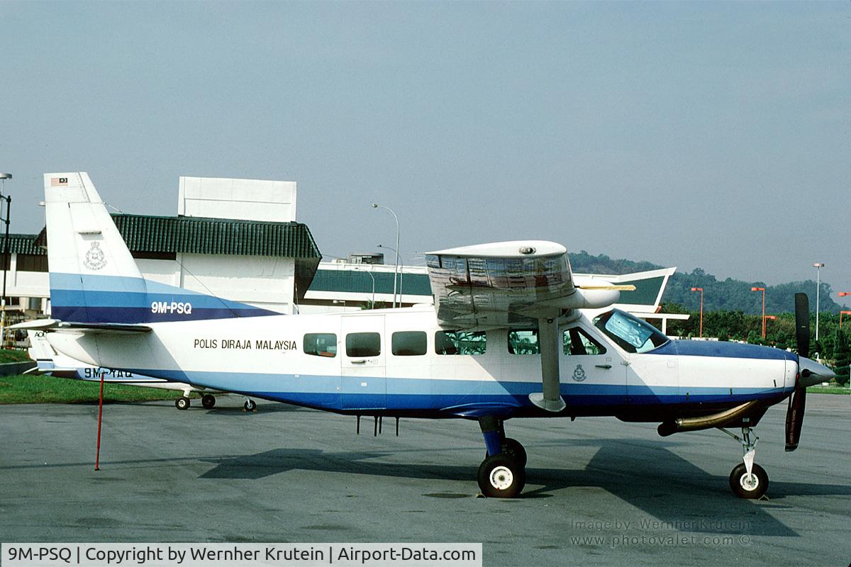 9M-PSQ, 1993 Cessna 208 Caravan I C/N 20800234, Malaysia Police, Polis Diraja Malaysia