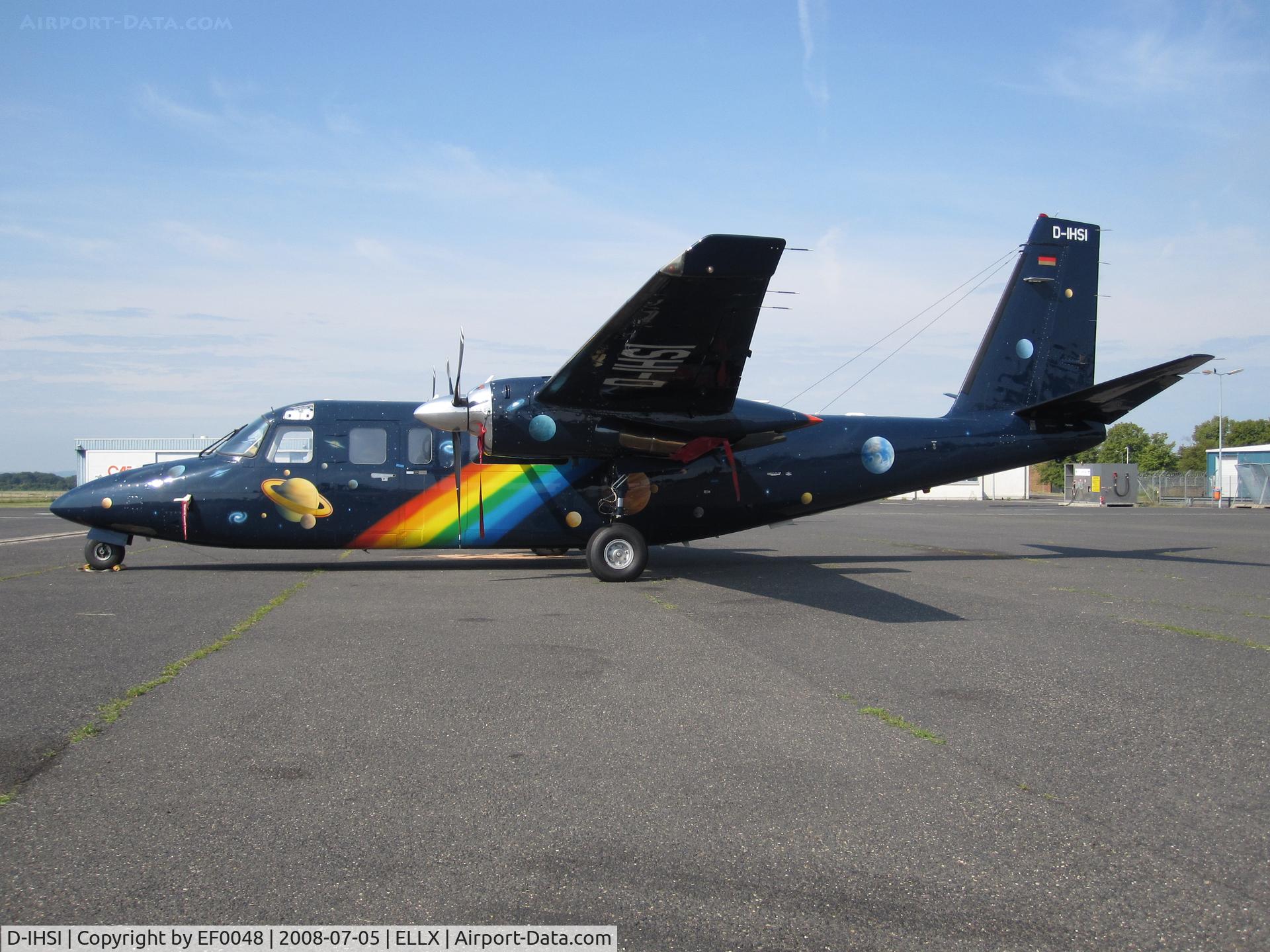 D-IHSI, 1980 Gulfstream Commander 695 Jetprop 980 C/N 95039, coulouful