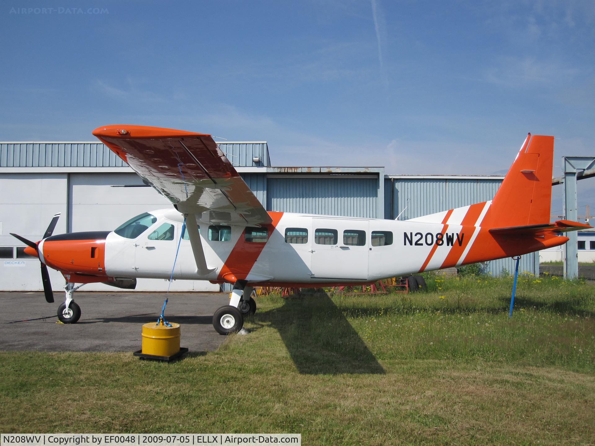 N208WV, 2008 Cessna 208B C/N 208B2008, in Luxembourg