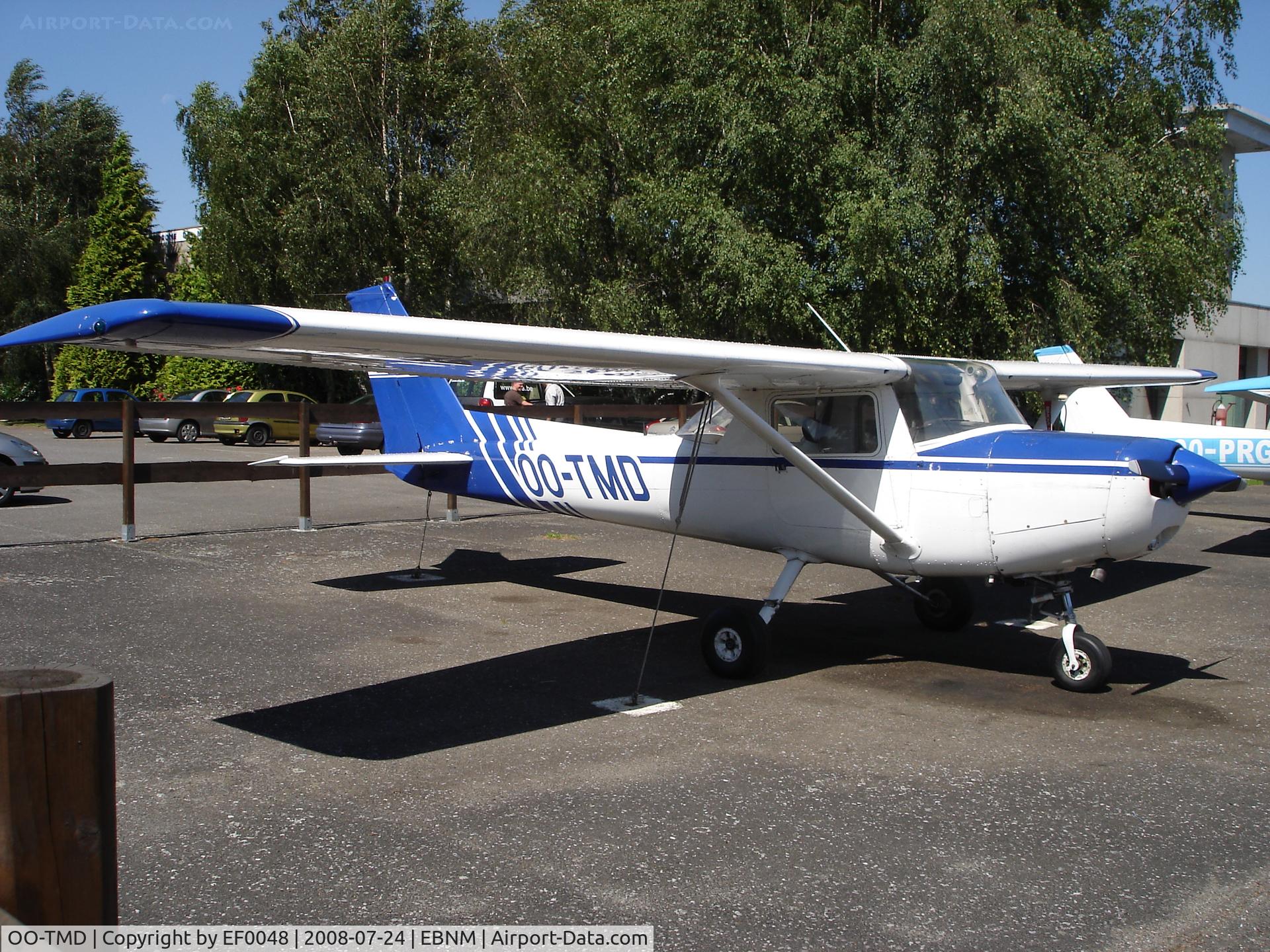 OO-TMD, 1978 Reims Cessna F152 C/N F15201513, Namur field