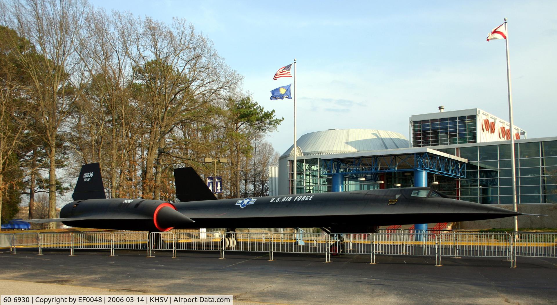 60-6930, 1960 Lockheed A-12 Blackbird C/N 127, Space camp Alabama