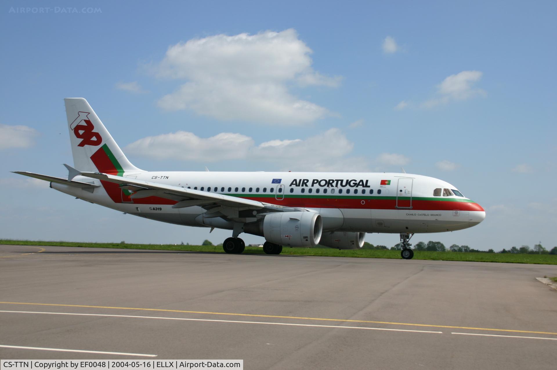 CS-TTN, 1999 Airbus A319-111 C/N 1120, Luxembourg