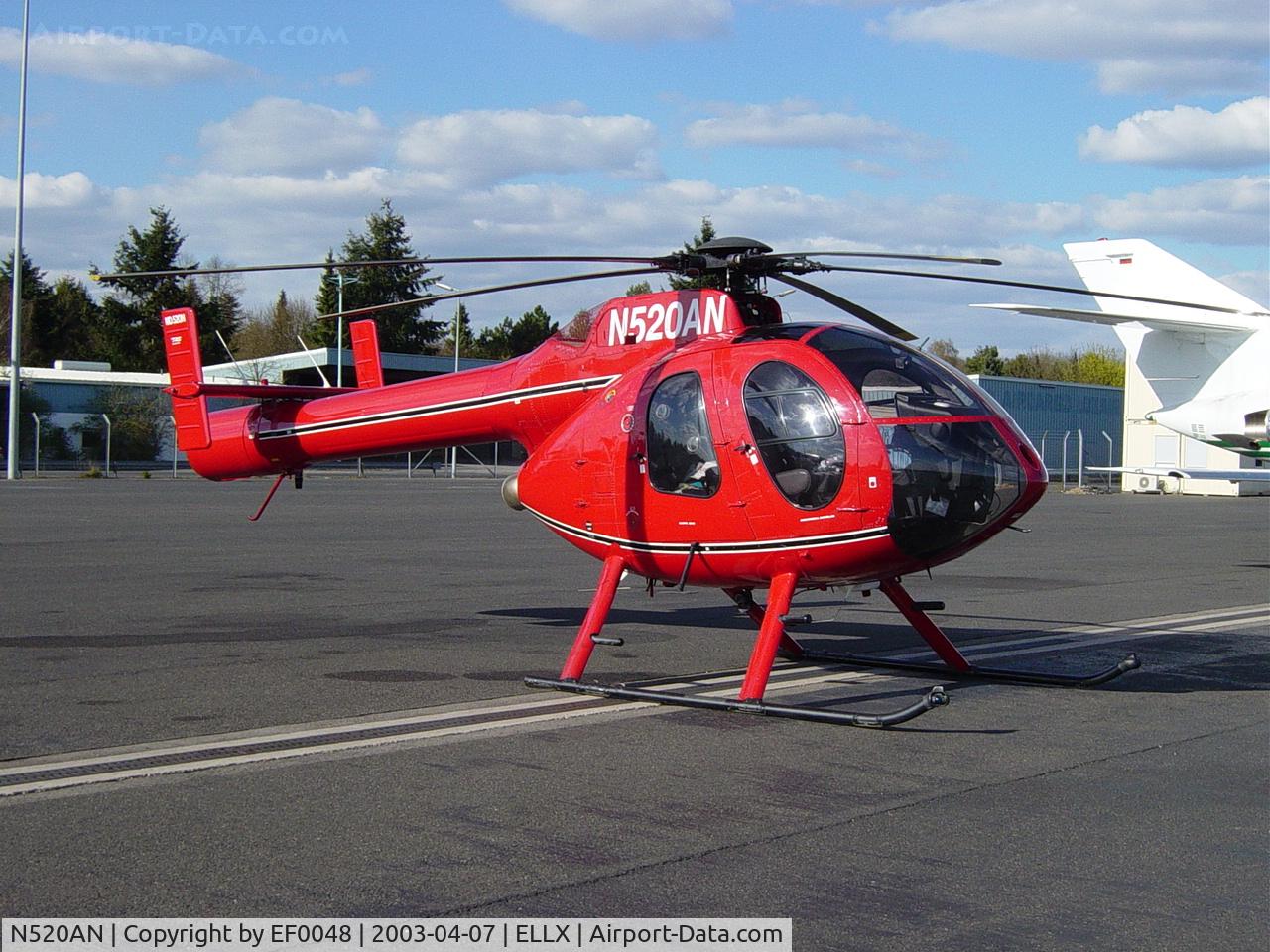 N520AN, 1992 McDonnell Douglas 500N C/N LN-034, Rare visitor