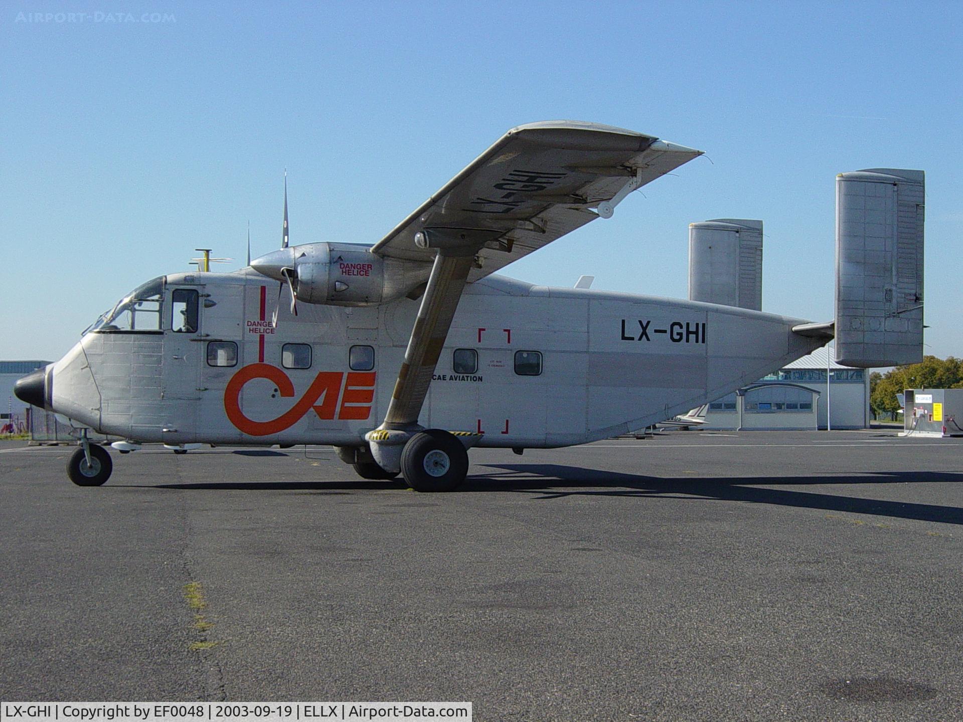LX-GHI, 1971 Short SC-7 Skyvan 3M-400 C/N SH.1890, Used for para-dropping contract
