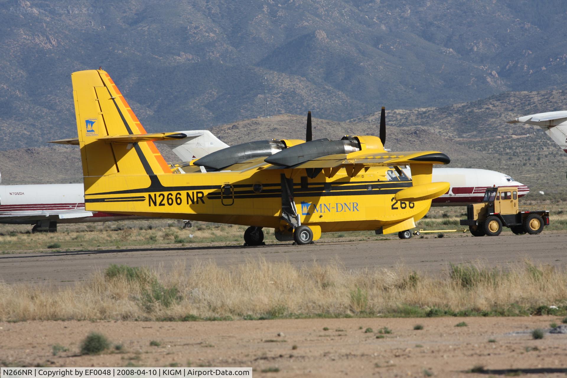 N266NR, 1987 Canadair CL-215-V (CL-215-1A10) C/N 1102, Kingman