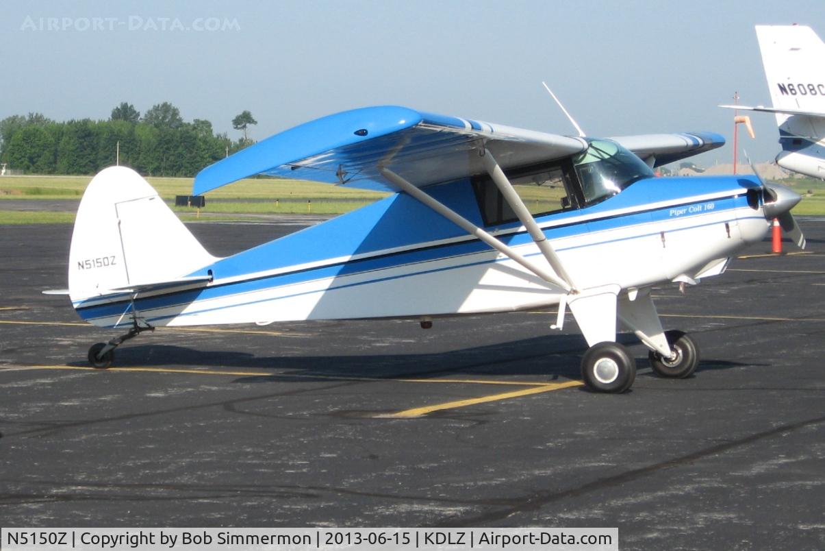 N5150Z, 1961 Piper PA-22-108 Colt C/N 22-8800, EAA Fly-in at Delaware, Ohio