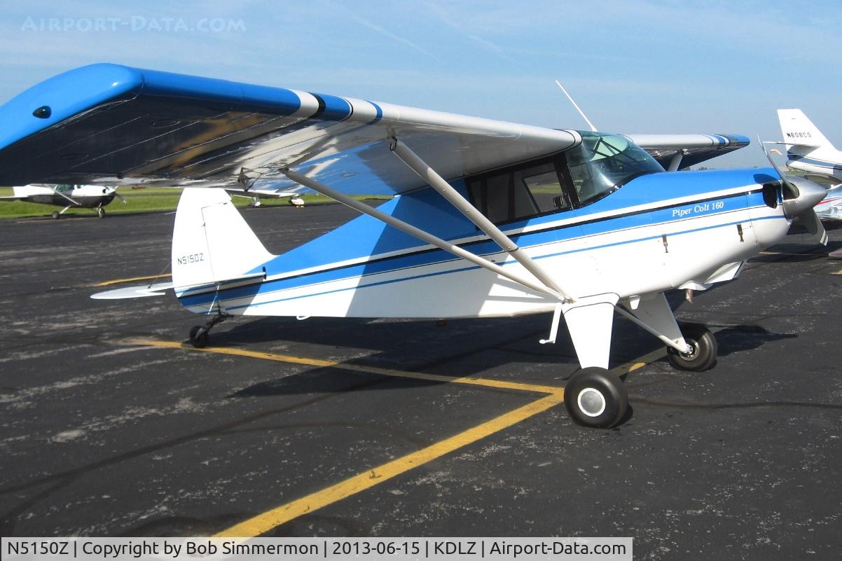 N5150Z, 1961 Piper PA-22-108 Colt C/N 22-8800, EAA Fly-in at Delaware, Ohio