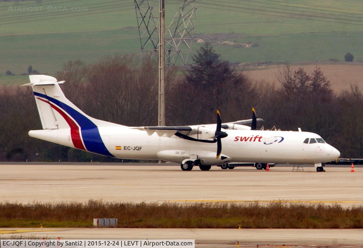 EC-JQF, 1989 ATR 72-201 C/N 147, Operating a flight from Munich (EDDM).