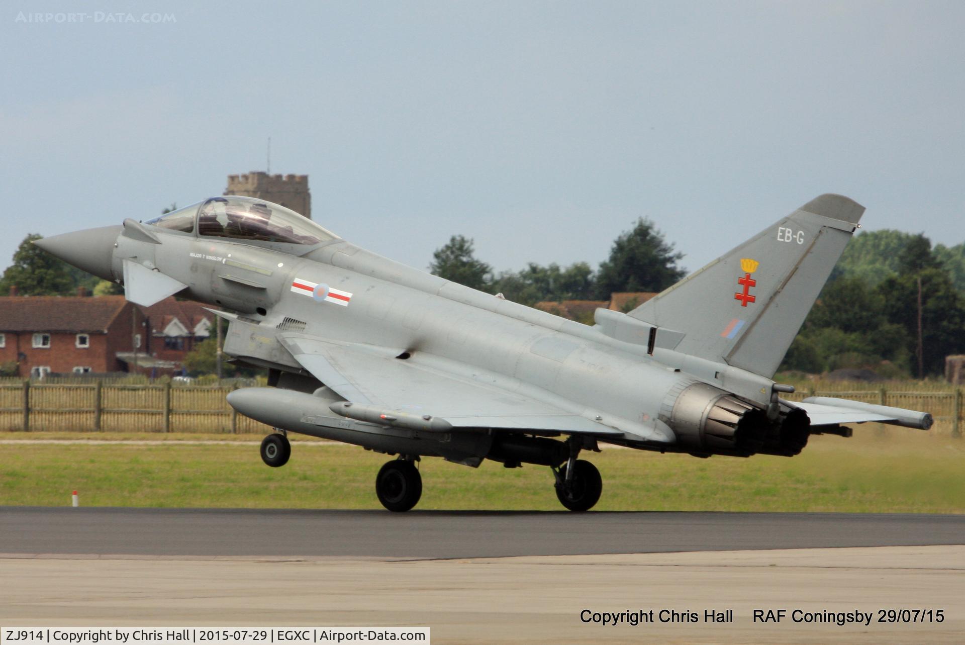 ZJ914, 2005 Eurofighter EF-2000 Typhoon FGR4 C/N 0051/BS005, RAF 11(F)Sqn