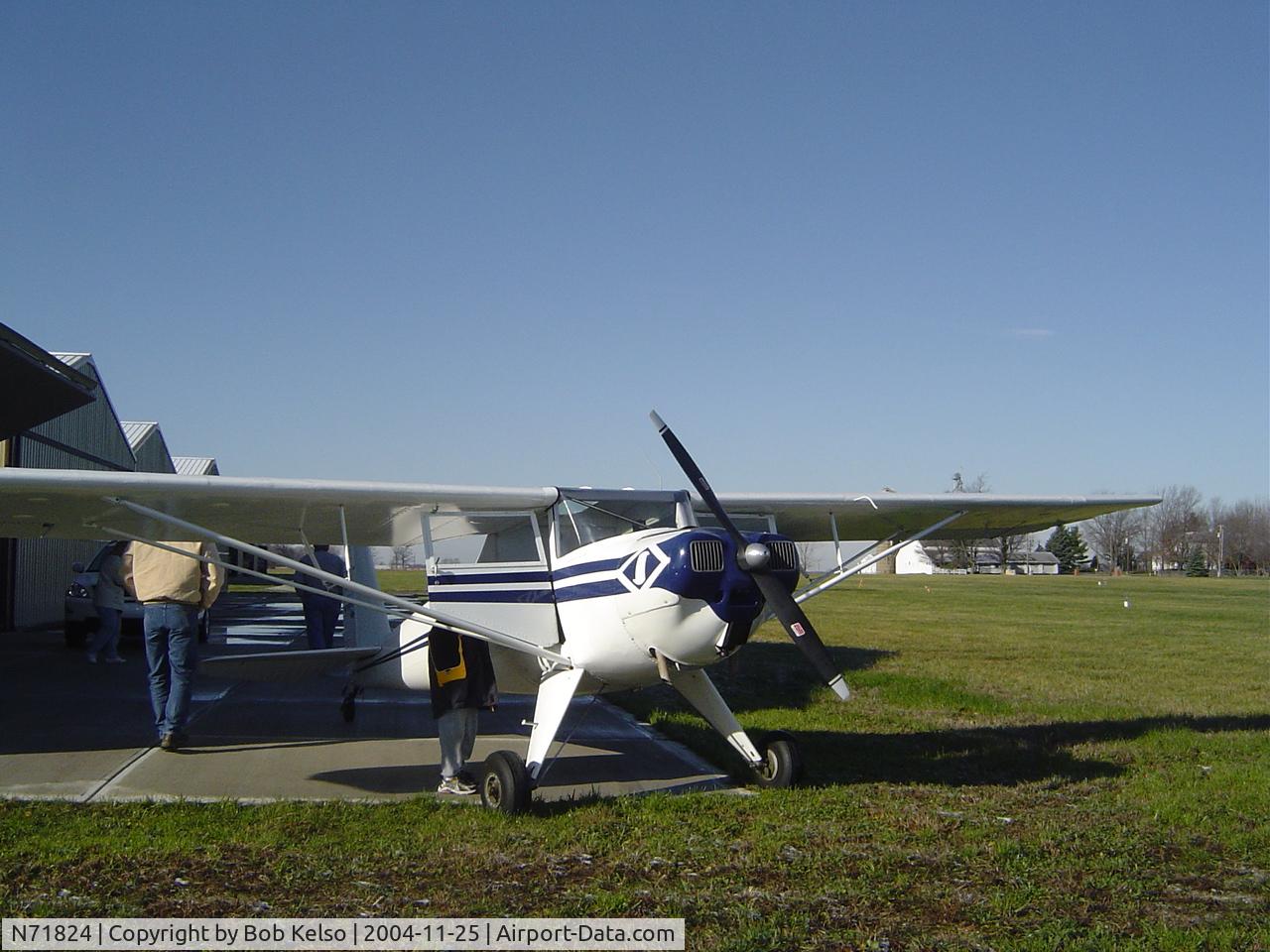 N71824, 1946 Luscombe 8A C/N 3251, Noblesville airport - I80
