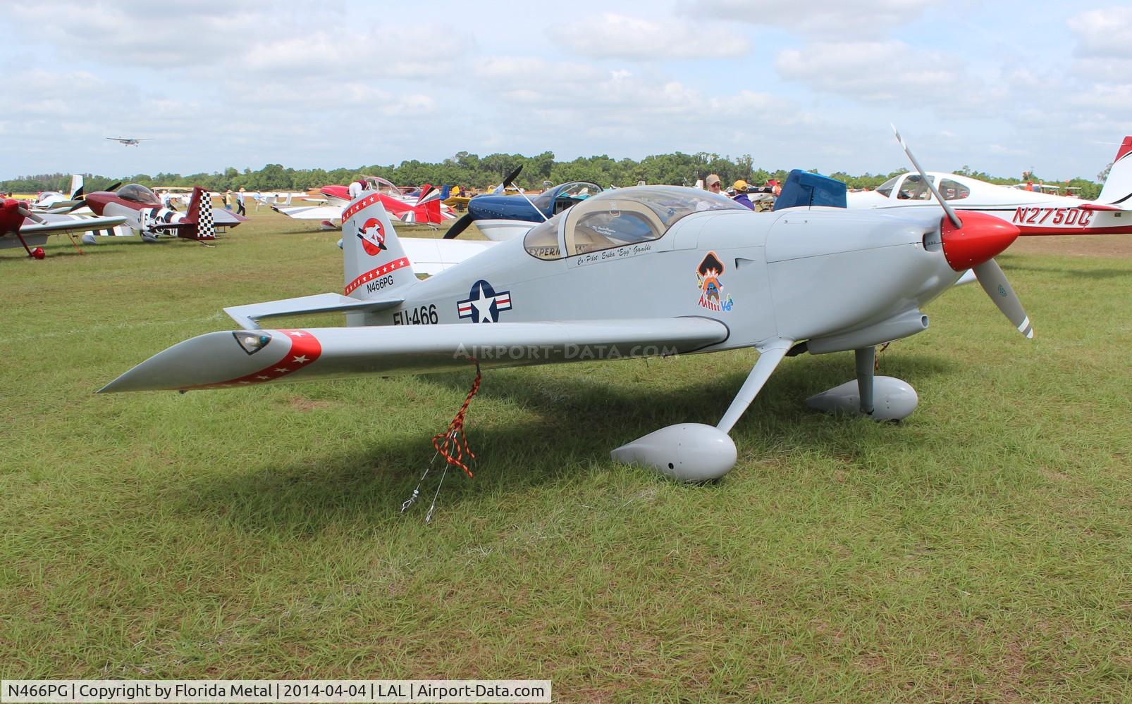 N466PG, 1998 Vans RV-6 C/N 21096, Vans RV-6
