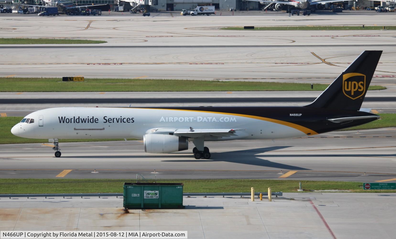 N466UP, 1997 Boeing 757-24APF C/N 25482, UPS 757