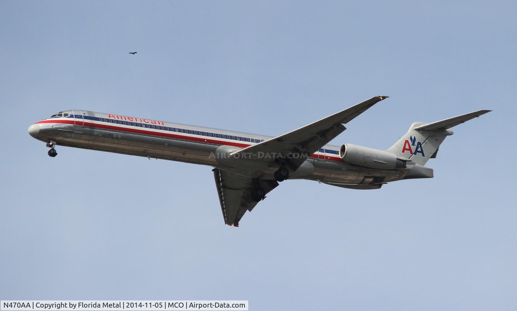 N470AA, 1988 McDonnell Douglas MD-82 (DC-9-82) C/N 49600, American