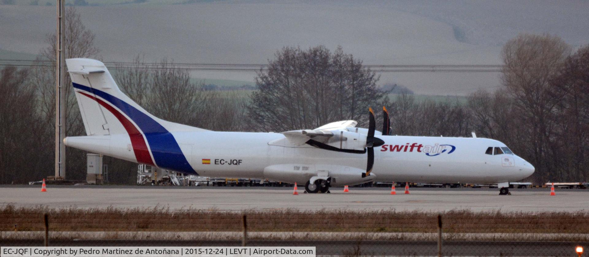 EC-JQF, 1989 ATR 72-201 C/N 147, Foronda - Vitoria-Gasteiz - España