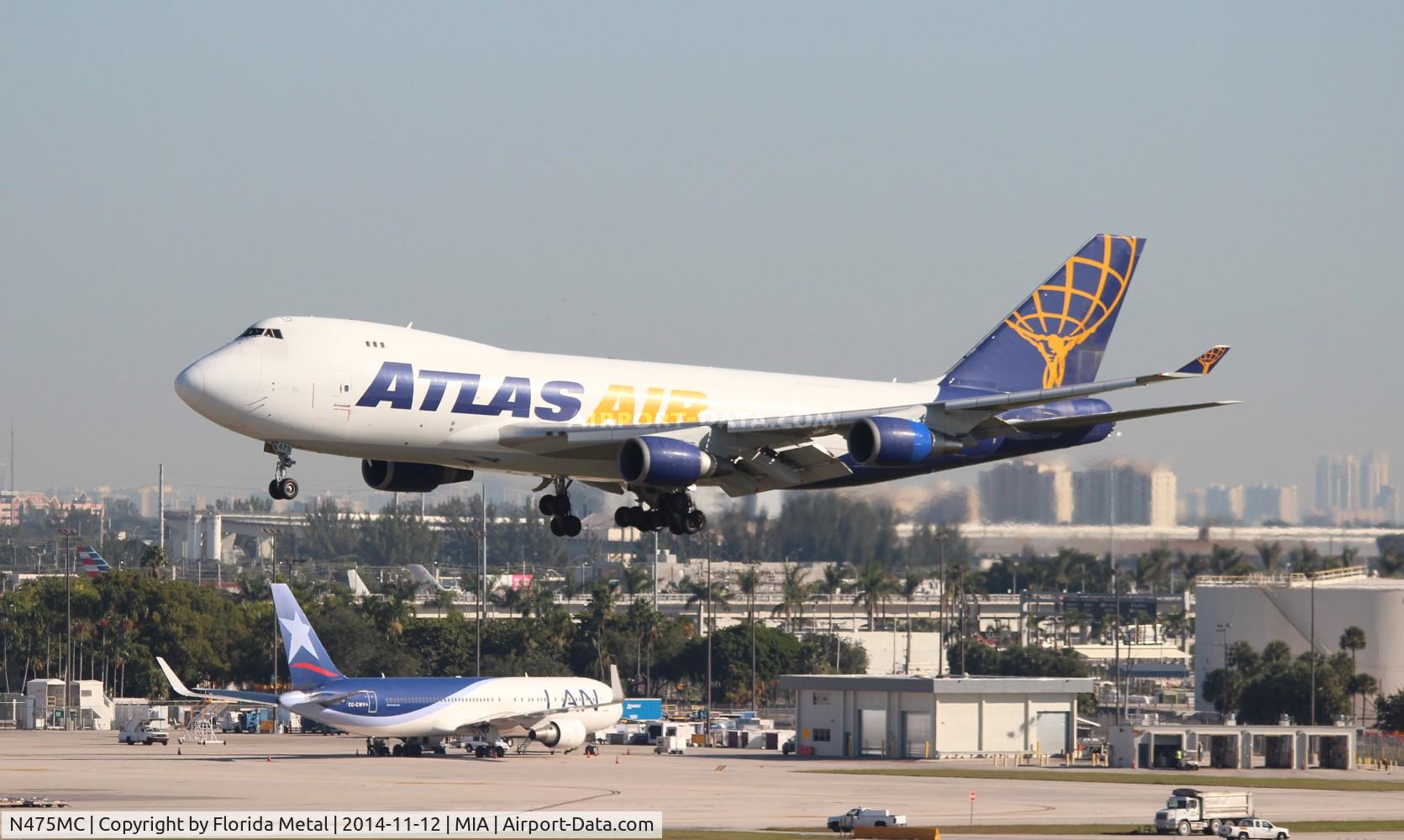 N475MC, 1998 Boeing 747-47UF C/N 29252, Atlas Air
