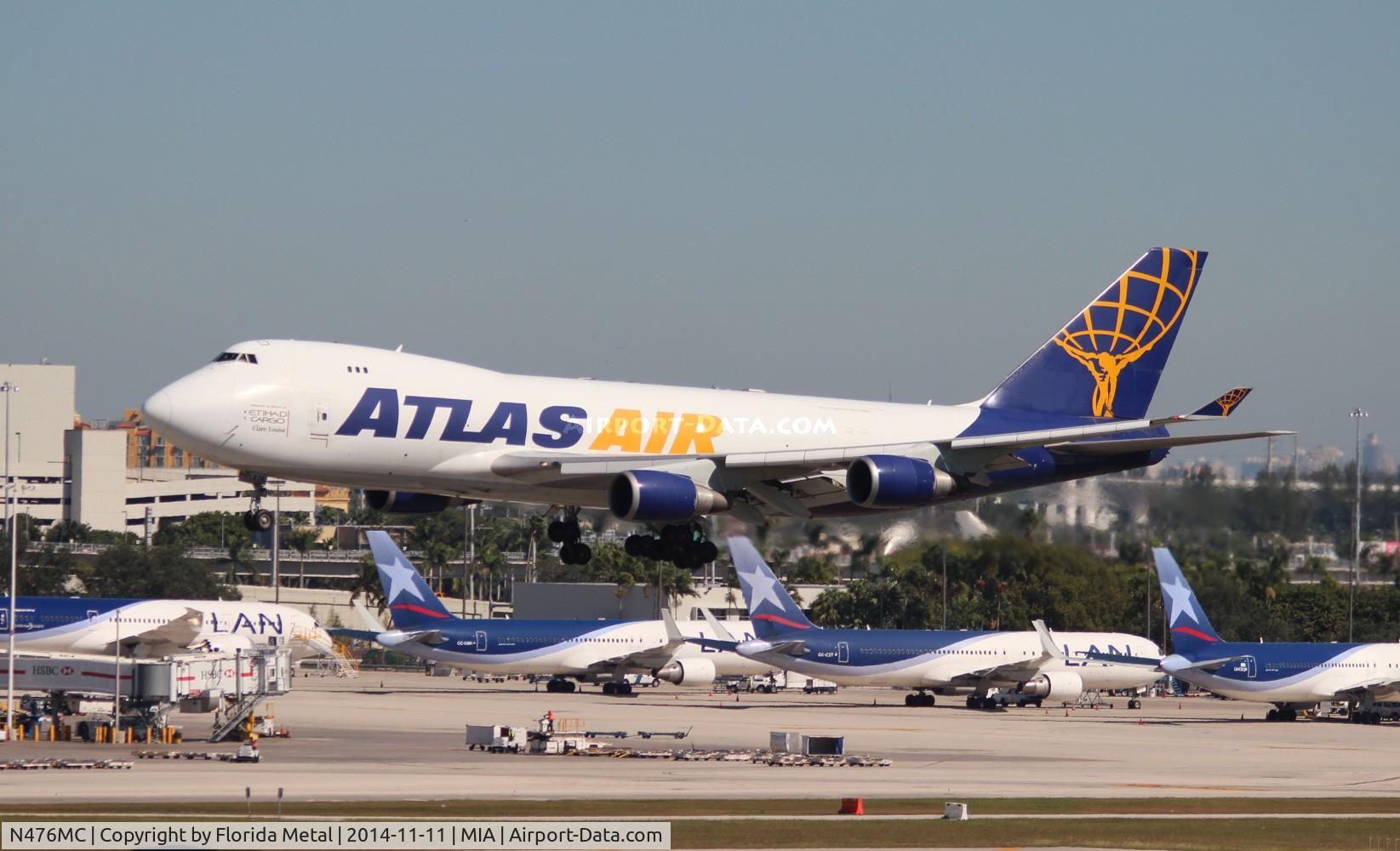 N476MC, 1999 Boeing 747-47UF C/N 29256, Atlas