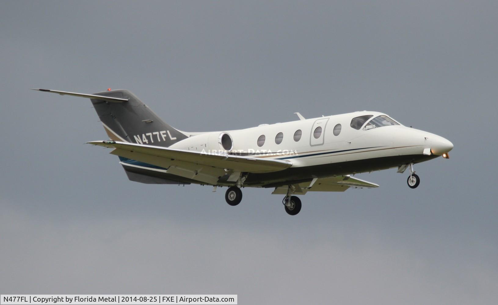 N477FL, 2004 Raytheon Beechjet 400A C/N RK-377, Beech 400A