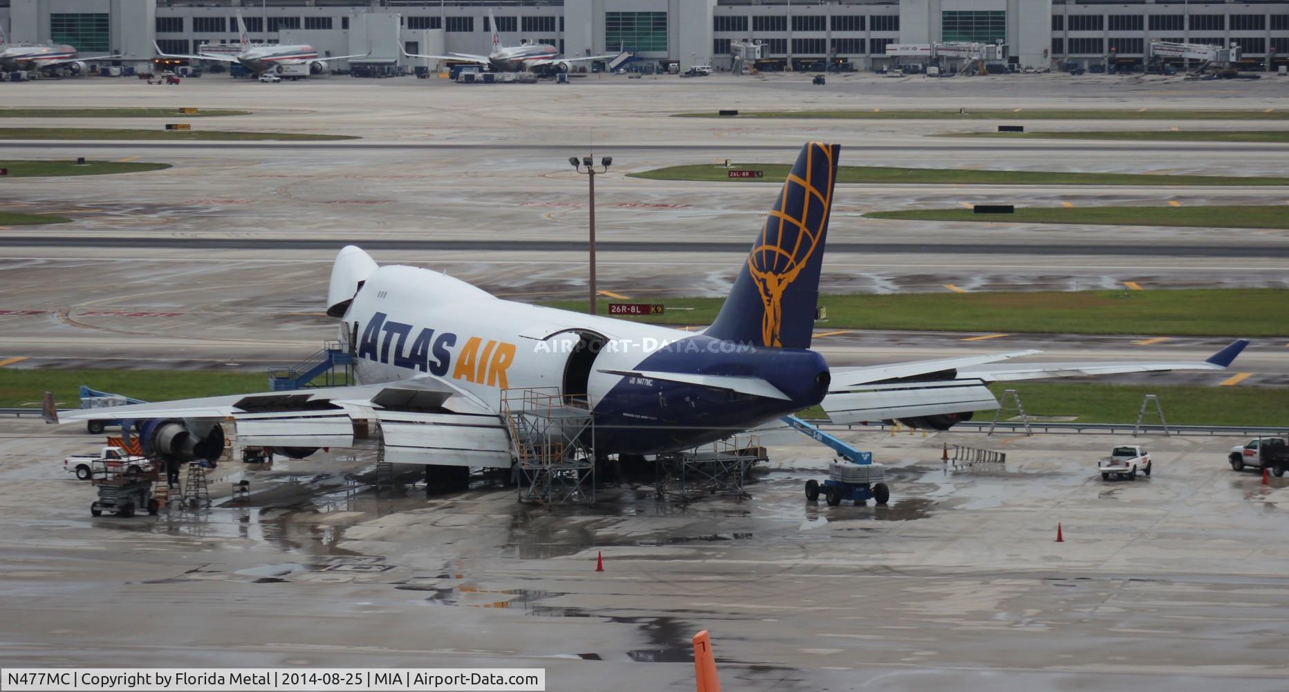 N477MC, 1998 Boeing 747-47UF C/N 29255, Atlas