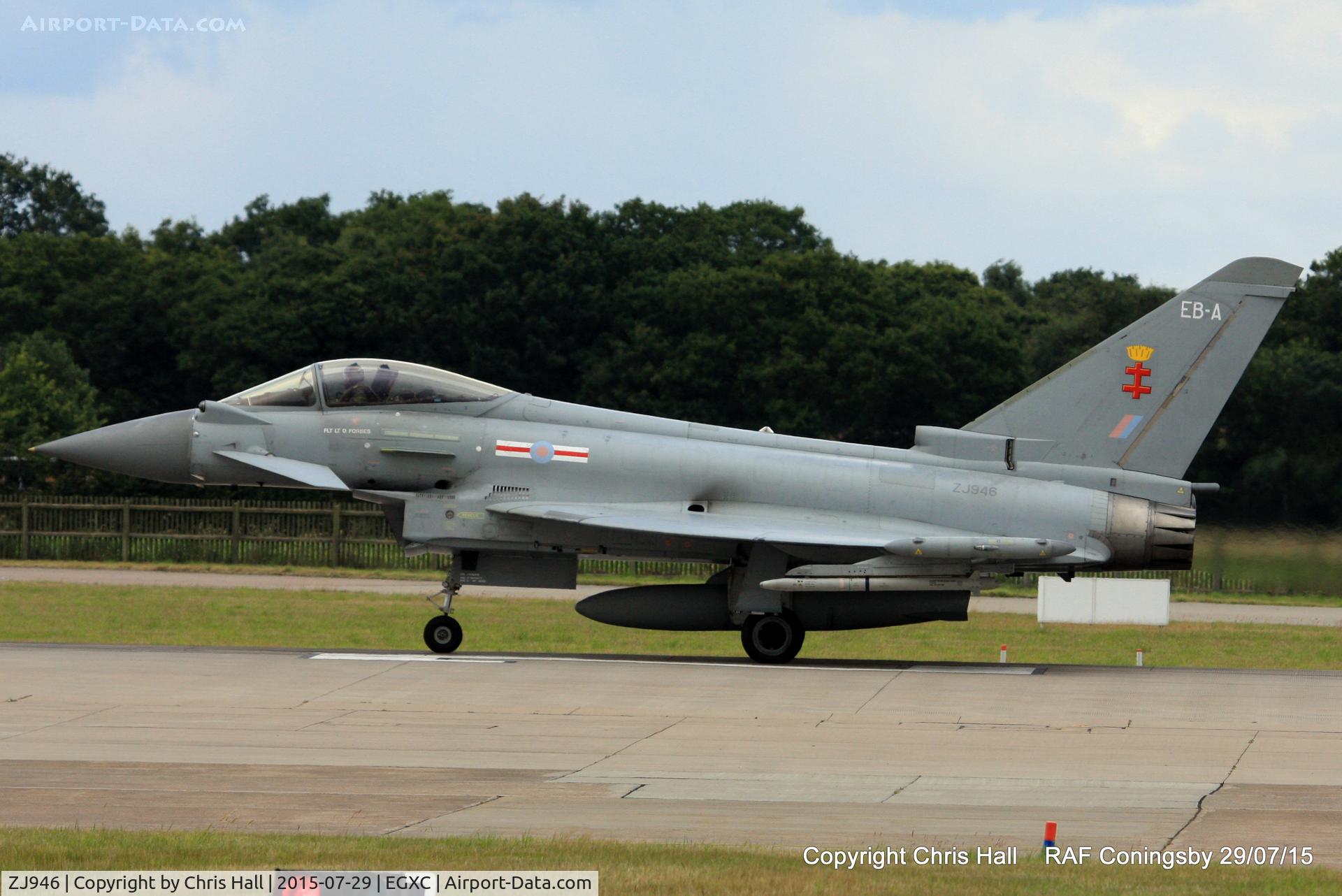 ZJ946, 2008 Eurofighter EF-2000 Typhoon FGR.4 C/N BS039, RAF 41(R) Sqn